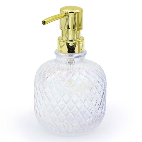 RIDDER Seifenspender Jade Transparent Perlweiß 330 ml