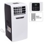 Excellent Electrics Klimaanlage 2600W mit Fernbedienung Weiß Schwarz Excellent Electrics Klimaanlage 2600W mit Fernbedienung Weiß Schwarz