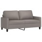 vidaXL 3-tlg. Sofagarnitur mit Kissen Taupe Stoff vidaXL 3-tlg. Sofagarnitur mit Kissen Taupe Stoff