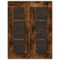 vidaXL Highboard Räuchereiche 69,5x34x180 cm Holzwerkstoff vidaXL Highboard Räuchereiche 69,5x34x180 cm Holzwerkstoff