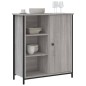 vidaXL Sideboard Grau Sonoma 70x30x80 cm Holzwerkstoff vidaXL Sideboard Grau Sonoma 70x30x80 cm Holzwerkstoff