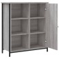 vidaXL Sideboard Grau Sonoma 70x30x80 cm Holzwerkstoff vidaXL Sideboard Grau Sonoma 70x30x80 cm Holzwerkstoff