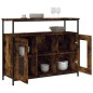 vidaXL Sideboard Räuchereiche 100x35x80 cm Holzwerkstoff vidaXL Sideboard Räuchereiche 100x35x80 cm Holzwerkstoff