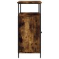 vidaXL Sideboard Räuchereiche 100x35x80 cm Holzwerkstoff vidaXL Sideboard Räuchereiche 100x35x80 cm Holzwerkstoff