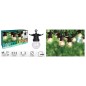 ProGarden LED Garten-Lichterkette 20 Lampen 24 V ProGarden LED Garten-Lichterkette 20 Lampen 24 V