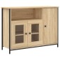 vidaXL Sideboard Sonoma-Eiche 100x35x75 cm Holzwerkstoff vidaXL Sideboard Sonoma-Eiche 100x35x75 cm Holzwerkstoff