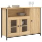 vidaXL Sideboard Sonoma-Eiche 100x35x75 cm Holzwerkstoff vidaXL Sideboard Sonoma-Eiche 100x35x75 cm Holzwerkstoff