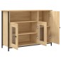 vidaXL Sideboard Sonoma-Eiche 100x35x75 cm Holzwerkstoff vidaXL Sideboard Sonoma-Eiche 100x35x75 cm Holzwerkstoff