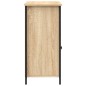 vidaXL Sideboard Sonoma-Eiche 100x35x75 cm Holzwerkstoff vidaXL Sideboard Sonoma-Eiche 100x35x75 cm Holzwerkstoff