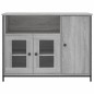 vidaXL Sideboard Grau Sonoma 100x35x75 cm Holzwerkstoff vidaXL Sideboard Grau Sonoma 100x35x75 cm Holzwerkstoff