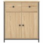 vidaXL Sideboard Sonoma-Eiche 70x30x80 cm Holzwerkstoff vidaXL Sideboard Sonoma-Eiche 70x30x80 cm Holzwerkstoff
