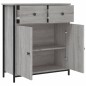 vidaXL Sideboard Grau Sonoma 70x30x80 cm Holzwerkstoff vidaXL Sideboard Grau Sonoma 70x30x80 cm Holzwerkstoff