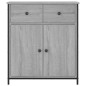 vidaXL Sideboard Grau Sonoma 70x30x80 cm Holzwerkstoff vidaXL Sideboard Grau Sonoma 70x30x80 cm Holzwerkstoff