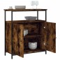 vidaXL Sideboard Räuchereiche 70x30x80 cm Holzwerkstoff vidaXL Sideboard Räuchereiche 70x30x80 cm Holzwerkstoff