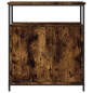 vidaXL Sideboard Räuchereiche 70x30x80 cm Holzwerkstoff vidaXL Sideboard Räuchereiche 70x30x80 cm Holzwerkstoff