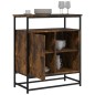 vidaXL Sideboard Räuchereiche 69x35x80 cm Holzwerkstoff vidaXL Sideboard Räuchereiche 69x35x80 cm Holzwerkstoff