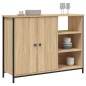 vidaXL Sideboard Sonoma-Eiche 100x33x75 cm Holzwerkstoff vidaXL Sideboard Sonoma-Eiche 100x33x75 cm Holzwerkstoff