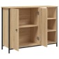 vidaXL Sideboard Sonoma-Eiche 100x33x75 cm Holzwerkstoff vidaXL Sideboard Sonoma-Eiche 100x33x75 cm Holzwerkstoff