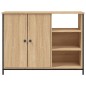 vidaXL Sideboard Sonoma-Eiche 100x33x75 cm Holzwerkstoff vidaXL Sideboard Sonoma-Eiche 100x33x75 cm Holzwerkstoff
