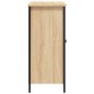 vidaXL Sideboard Sonoma-Eiche 100x33x75 cm Holzwerkstoff vidaXL Sideboard Sonoma-Eiche 100x33x75 cm Holzwerkstoff