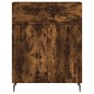 vidaXL Highboard Räuchereiche 69,5x34x180 cm Holzwerkstoff vidaXL Highboard Räuchereiche 69,5x34x180 cm Holzwerkstoff