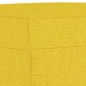 vidaXL 4-tlg. Sofagarnitur mit Kissen Hellgelb Stoff vidaXL 4-tlg. Sofagarnitur mit Kissen Hellgelb Stoff