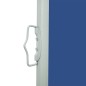 vidaXL Ausziehbare Seitenmarkise 600x160 cm Blau vidaXL Ausziehbare Seitenmarkise 600x160 cm Blau