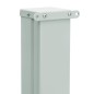 vidaXL Ausziehbare Seitenmarkise 600x160 cm Blau vidaXL Ausziehbare Seitenmarkise 600x160 cm Blau