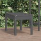 vidaXL Gartenbank Grau 80x44x45 cm Massivholz Kiefer vidaXL Gartenbank Grau 80x44x45 cm Massivholz Kiefer