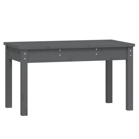 vidaXL Gartenbank Grau 80x44x45 cm Massivholz Kiefer