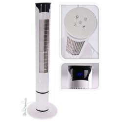 Excellent Electrics Turmventilator mit Fernbedienung 45 W Weiß