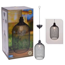 ProGarden LED Garten-Pendelleuchte Solar Metall 15 cm