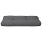vidaXL Palettenkissen Anthrazit 70x40x12 cm Stoff