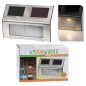 ProGarden 4-tlg. LED-Gartenleuchten-Set Solar Edelstahl ProGarden 4-tlg. LED-Gartenleuchten-Set Solar Edelstahl