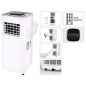 Excellent Electrics Klimaanlage 1500 W mit Fernbedienung Weiß Excellent Electrics Klimaanlage 1500 W mit Fernbedienung Weiß