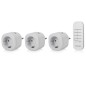 Smartwares Mini Schalter-Set für Innenräume 8 x 5,5 x 5,5 cm Weiß Smartwares Mini Schalter-Set für Innenräume 8 x 5,5 x 5,5 cm Weiß
