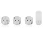 Smartwares Mini Schalter-Set für Innenräume 8 x 5,5 x 5,5 cm Weiß Smartwares Mini Schalter-Set für Innenräume 8 x 5,5 x 5,5 cm Weiß