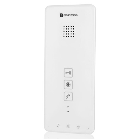 Smartwares Erweiterungsset Audio-Gegensprechanlage 20,5x8,6x2,1cm Weiß