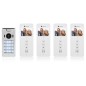 Smartwares Video-Gegensprechanlage für 4 Wohnungen 20,5x8,6x2,1cm Weiß Smartwares Video-Gegensprechanlage für 4 Wohnungen 20,5x8,6x2,1cm Weiß