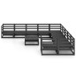 vidaXL 11-tlg. Garten-Lounge-Set Massivholz Kiefer vidaXL 11-tlg. Garten-Lounge-Set Massivholz Kiefer