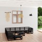 vidaXL 12-tlg. Garten-Lounge-Set Massivholz Kiefer vidaXL 12-tlg. Garten-Lounge-Set Massivholz Kiefer