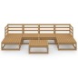 vidaXL 7-tlg. Garten-Lounge-Set Massivholz Kiefer vidaXL 7-tlg. Garten-Lounge-Set Massivholz Kiefer