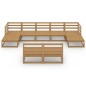 vidaXL 9-tlg. Garten-Lounge-Set Massivholz Kiefer vidaXL 9-tlg. Garten-Lounge-Set Massivholz Kiefer