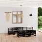 vidaXL 10-tlg. Garten-Lounge-Set Massivholz Kiefer vidaXL 10-tlg. Garten-Lounge-Set Massivholz Kiefer