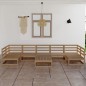 vidaXL 8-tlg. Garten-Lounge-Set Massivholz Kiefer vidaXL 8-tlg. Garten-Lounge-Set Massivholz Kiefer