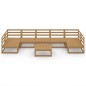 vidaXL 8-tlg. Garten-Lounge-Set Massivholz Kiefer vidaXL 8-tlg. Garten-Lounge-Set Massivholz Kiefer