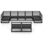 vidaXL 9-tlg. Garten-Lounge-Set Massivholz Kiefer vidaXL 9-tlg. Garten-Lounge-Set Massivholz Kiefer