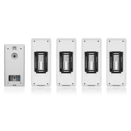 Smartwares Audio-Türsprechanlage für 4 Wohnungen 20,5x8,6x2,1 cm Weiß