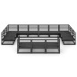 vidaXL 13-tlg. Garten-Lounge-Set Massivholz Kiefer vidaXL 13-tlg. Garten-Lounge-Set Massivholz Kiefer