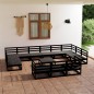 vidaXL 14-tlg. Garten-Lounge-Set Massivholz Kiefer vidaXL 14-tlg. Garten-Lounge-Set Massivholz Kiefer